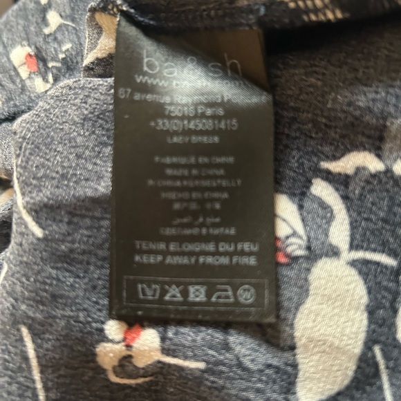 BA&SH Soka Gathered Floral Mini Dress - Picture 10 of 10